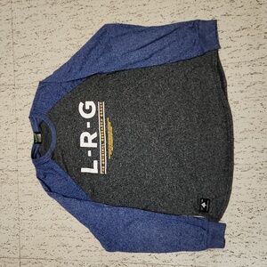 Lrg Lifted Research Group Big Spell Out Long Sleeve T Shirt Vintage Y2K